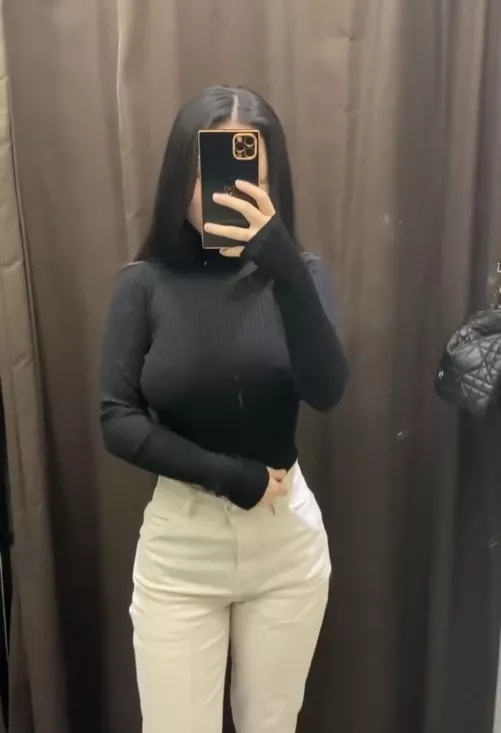 Felt cute in the changing room