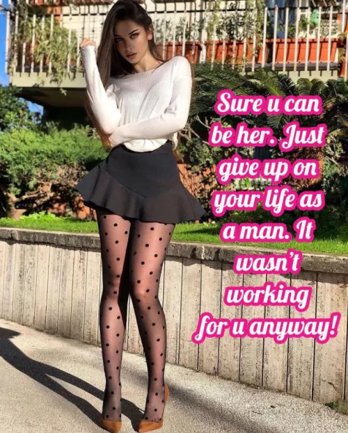 Give up on manhood already!