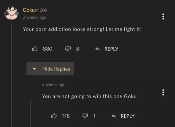 Goku found a new challenger!