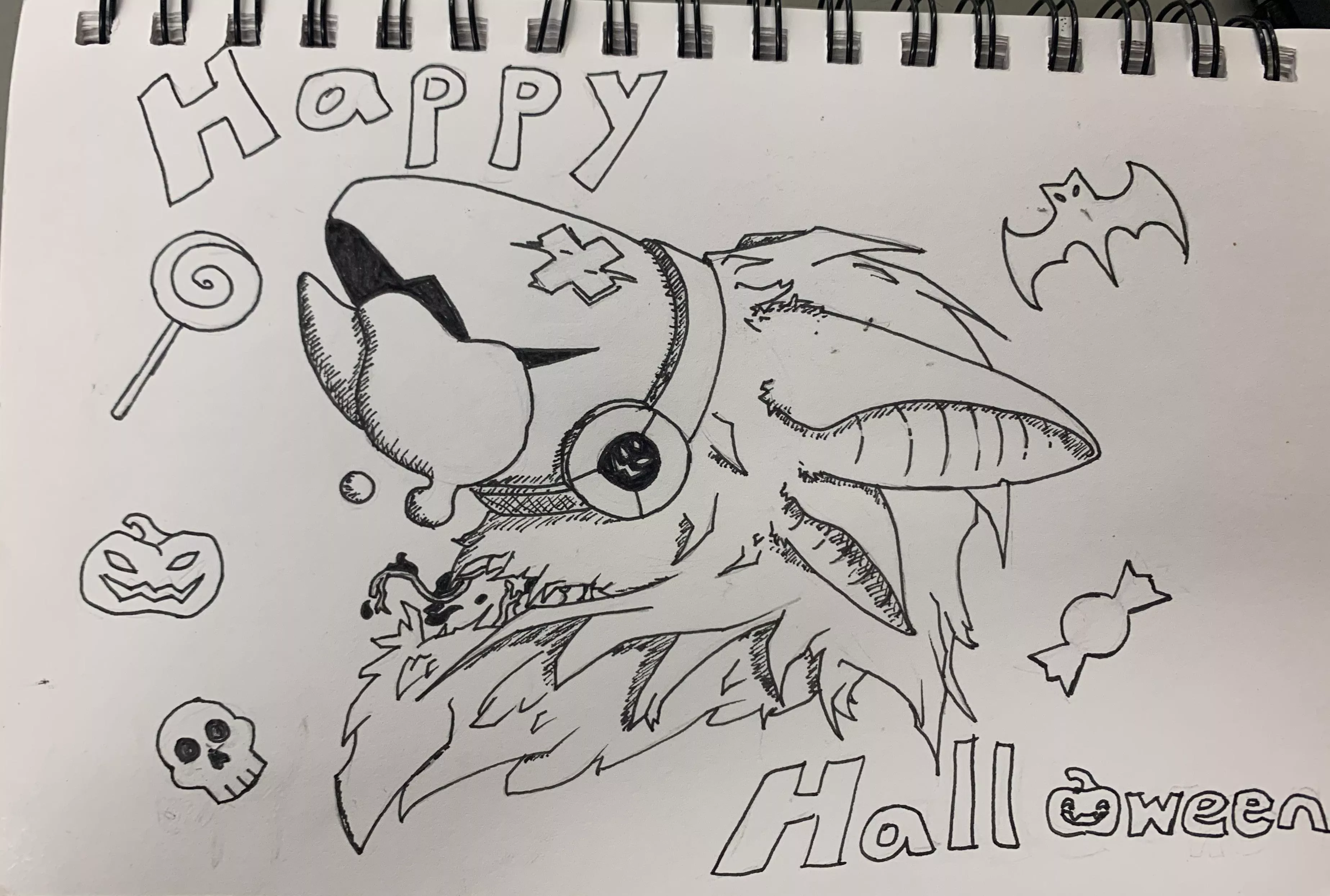 Halloween sketch I finished the other day