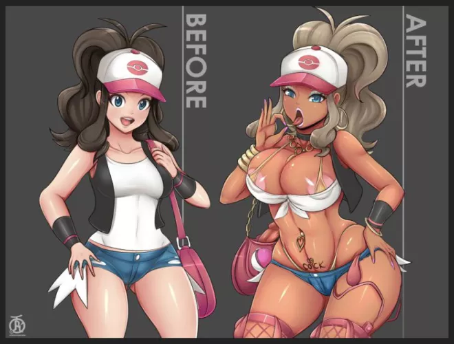 Hilda gets bimbofied (Hilda)