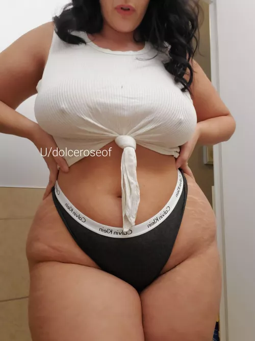 Hope my thiccness doesn't intimidate you!