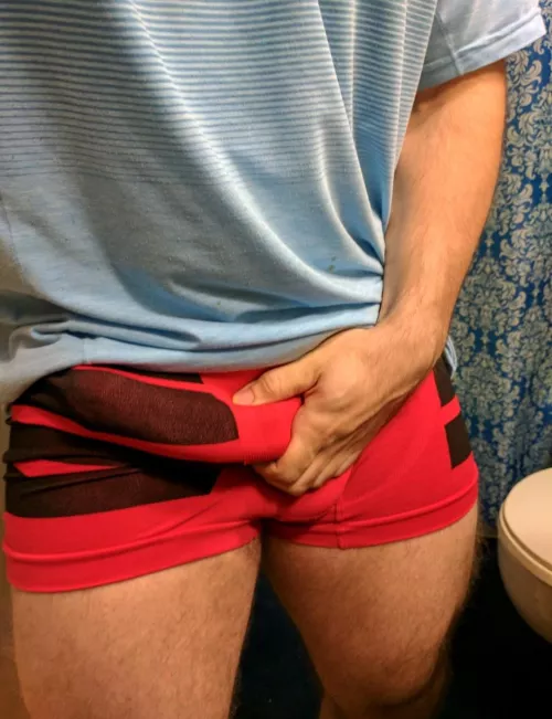 Hopping in the shower, come and help me?