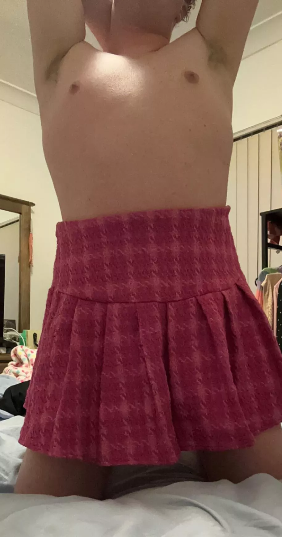 How do we feel about pits in a skirt? (22 Aussie)
