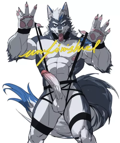 Hung and horny wolf [M] (luoluokun517)