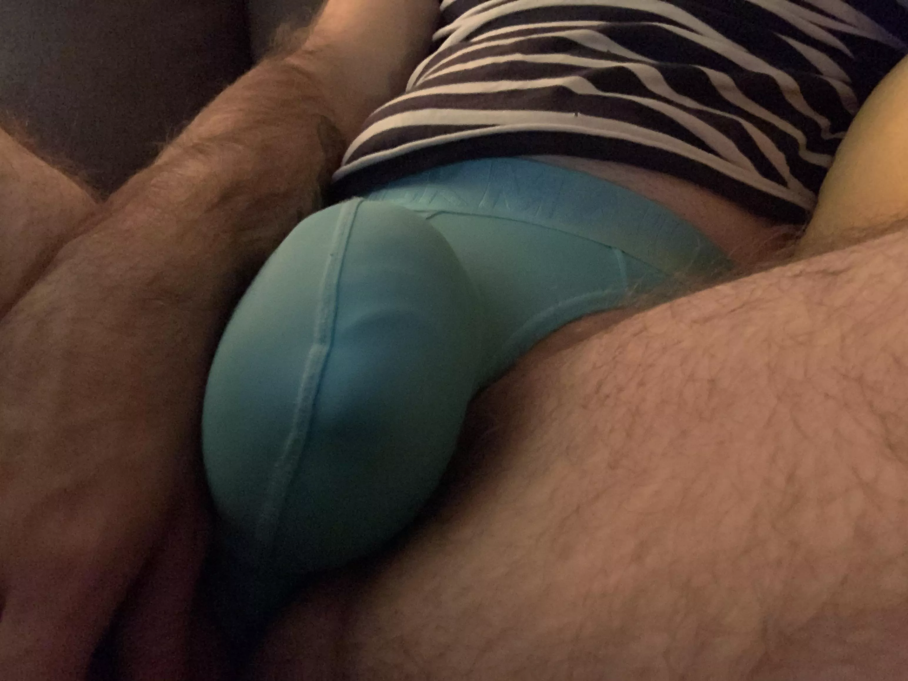 I love how clearly you can see the head of my cock in these