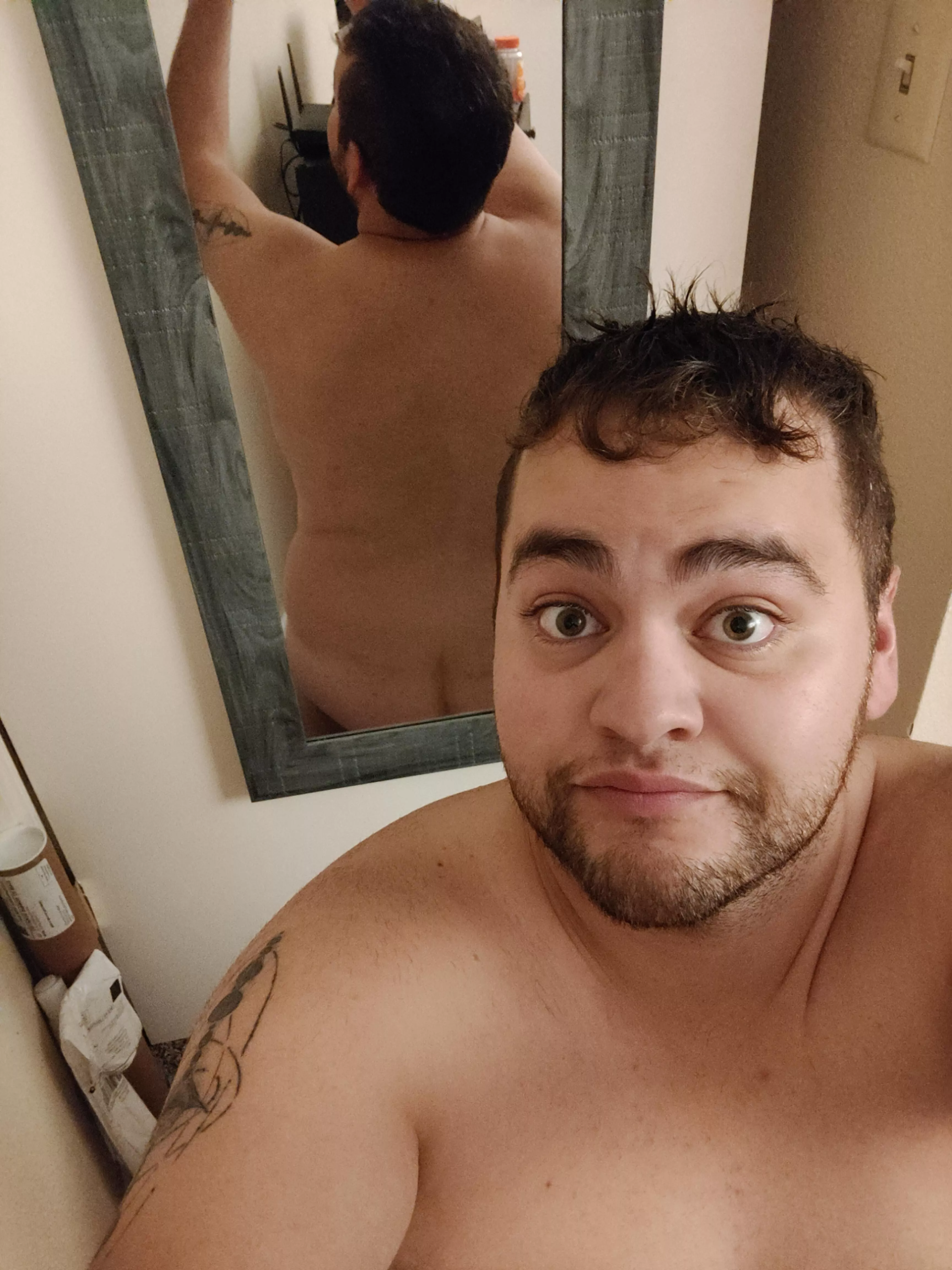 I love not wearing clothes haha