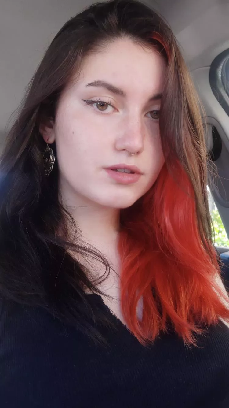 I miss my split hair 🥺