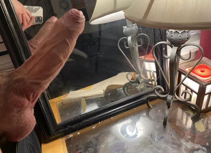 I wanna feel your warm mouth sucking on my large and veiny cock… 🤤