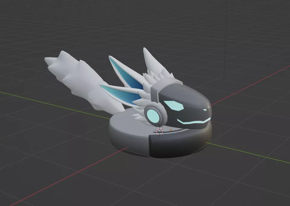 I was bored so I made this little Protogen Roomba
