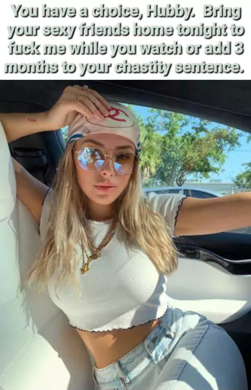 I'll ask the guys to cum over.