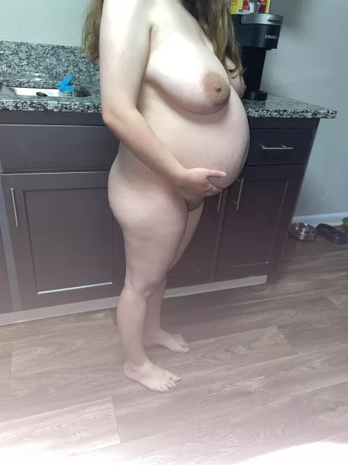 I’m literally about to pop