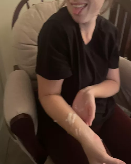 It was a nice warm way to start my day