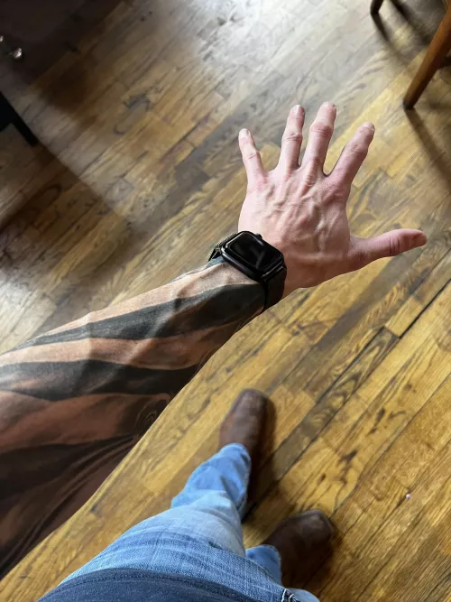 It’s like vein golden hour