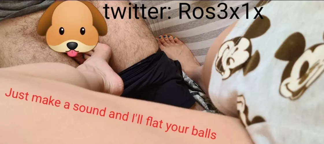 Just make a sound and I'll flat your balls. Man she is amazing. The best I found...