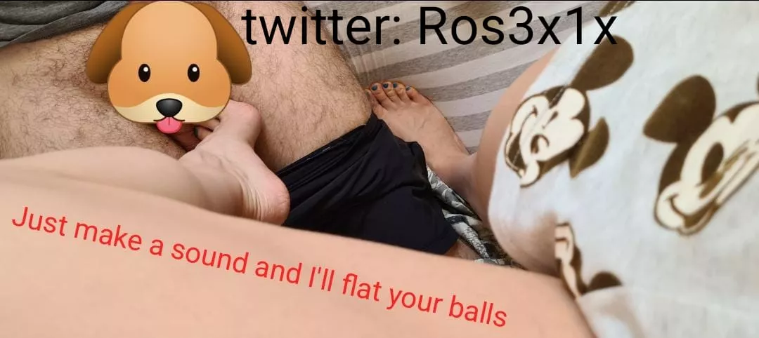 Just make a sound and I'll flat your balls. Man she is amazing. The best I found...