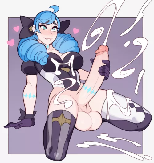 Making a mess while cumming is just the best