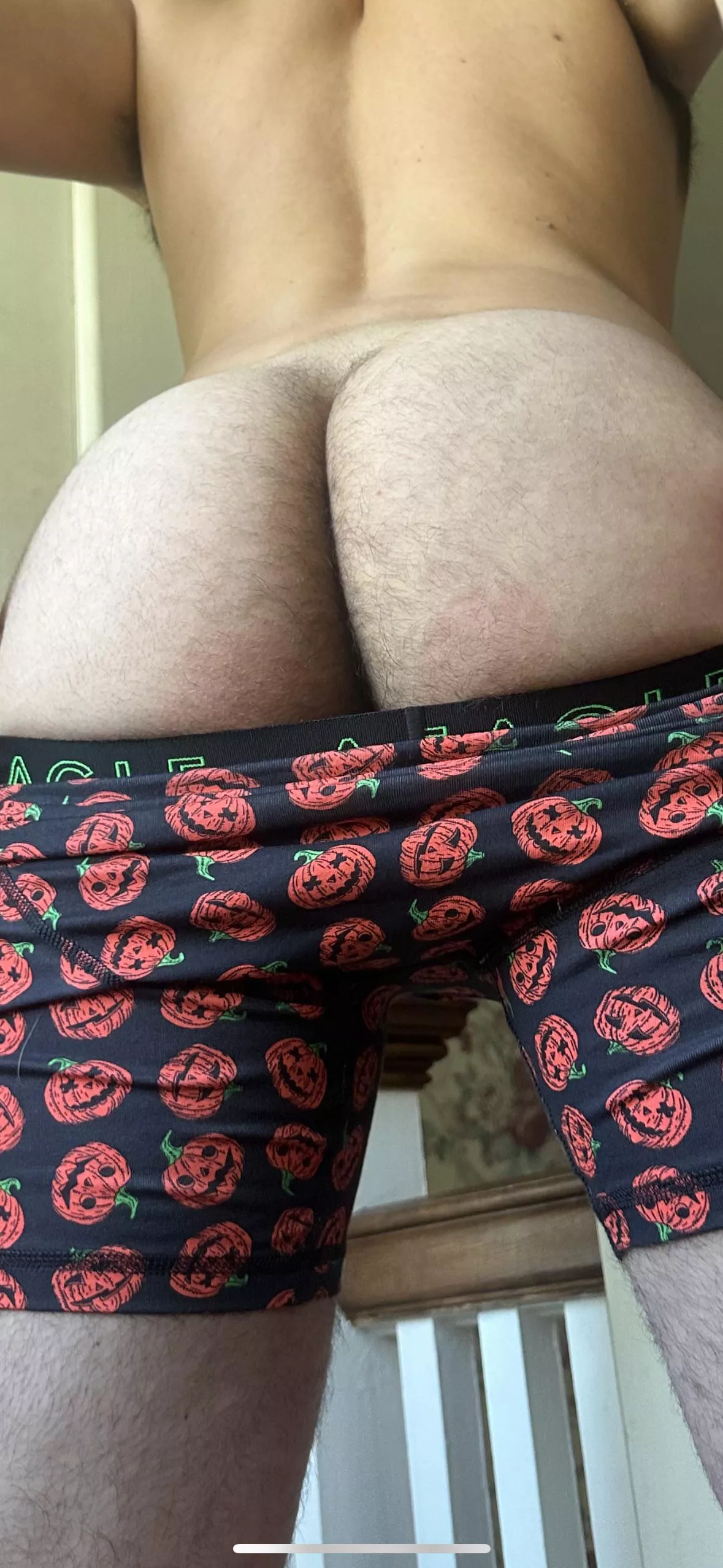 My treat on Halloween was my bros ass!