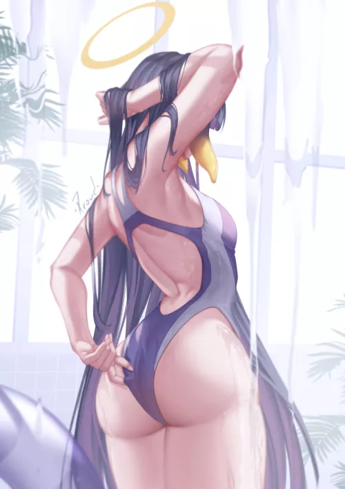 Ninomae Ina'nis Swimsuit Booty (Oakproud ) [Hololive]