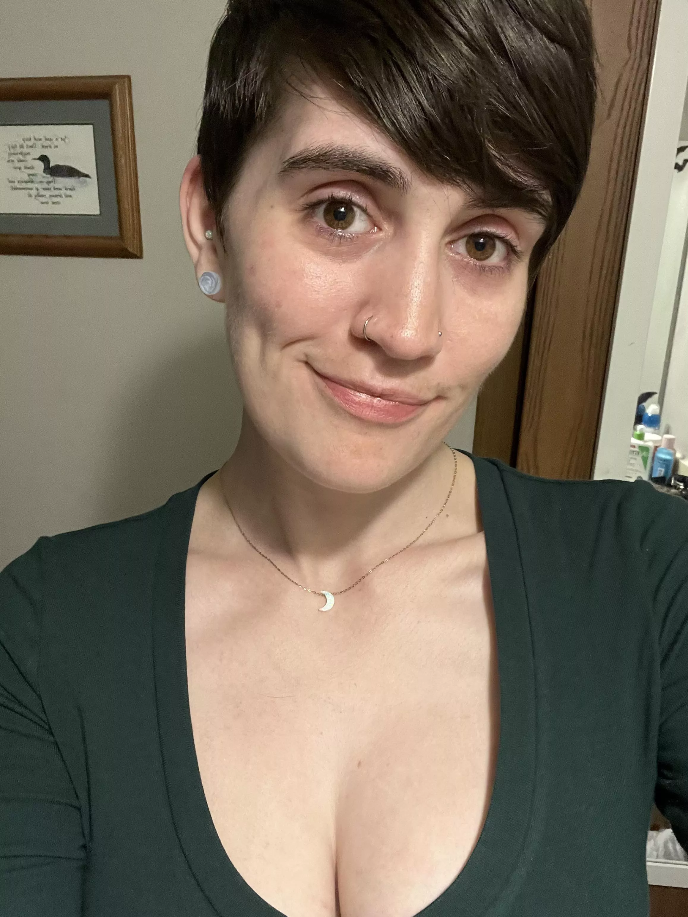 no boobies, just feeling cute today!
