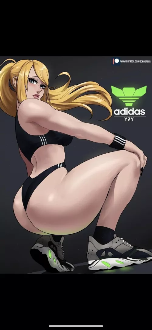 Nothing but ass and adidas (Echosaber)