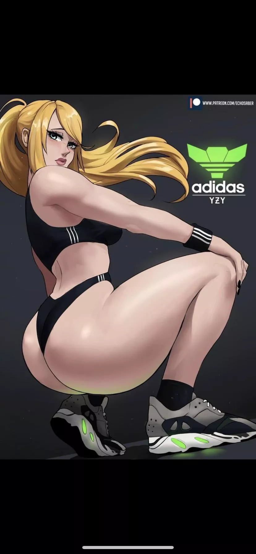 Nothing but ass and adidas (Echosaber)