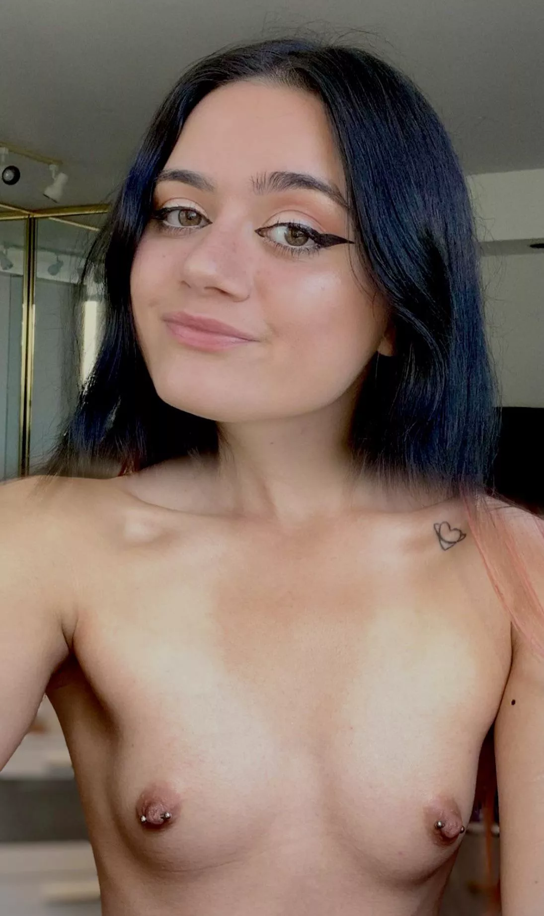 Please cum on my small tits