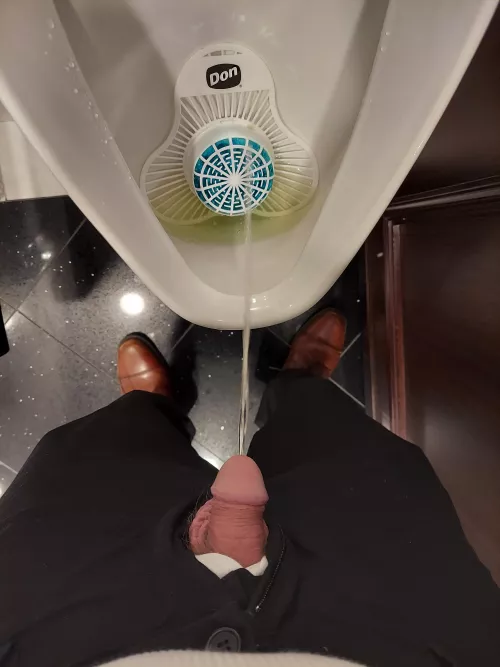 Post dinner piss