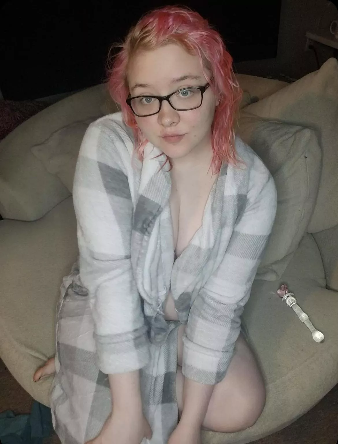 Really wish I had something to suck on;)