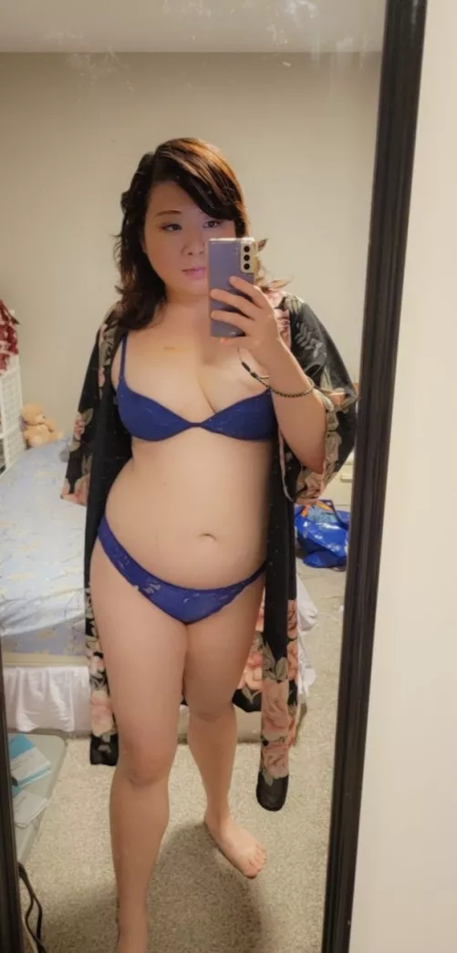 reposting, what would you describe my body? chubby?