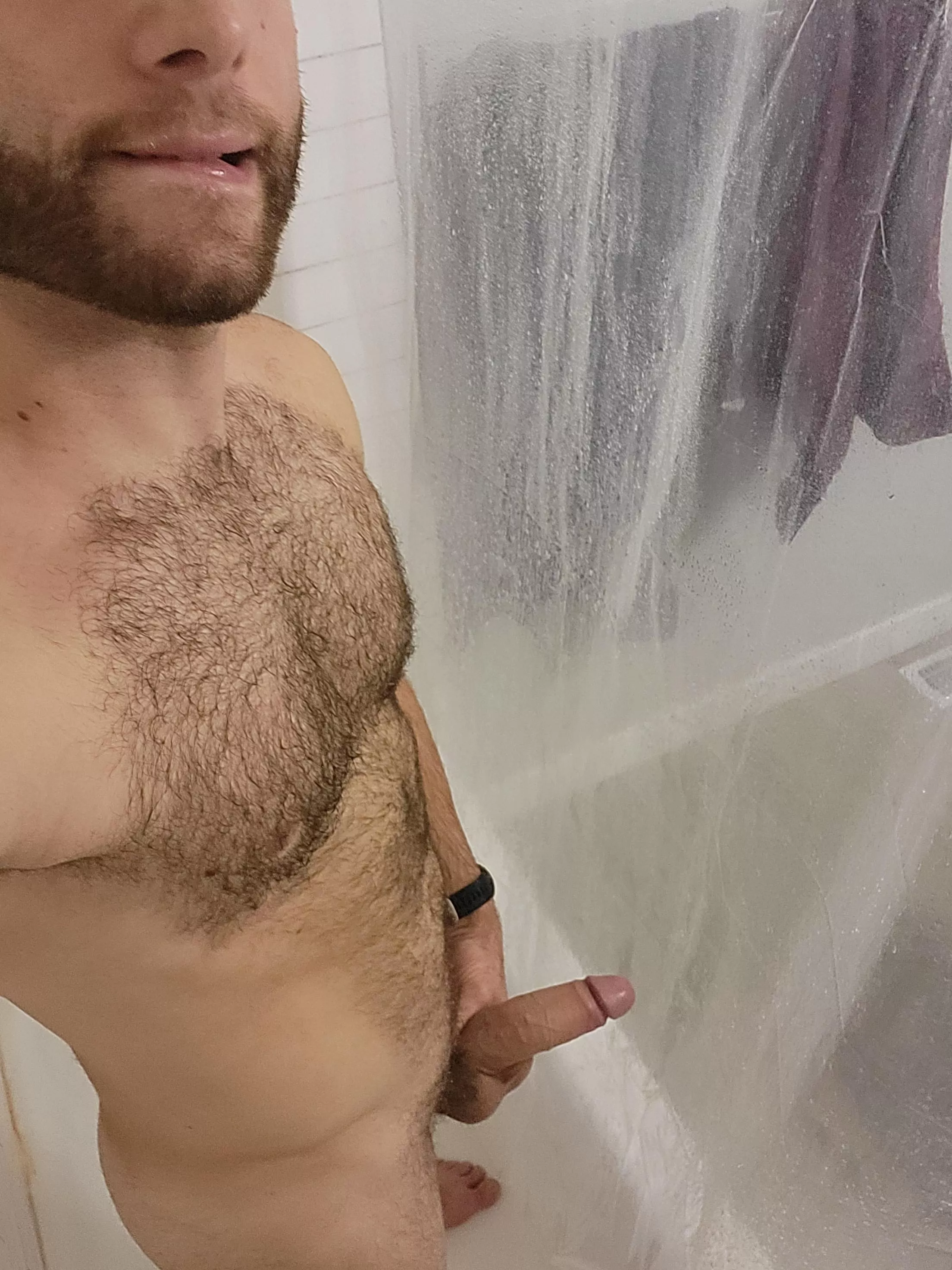 shower selfie