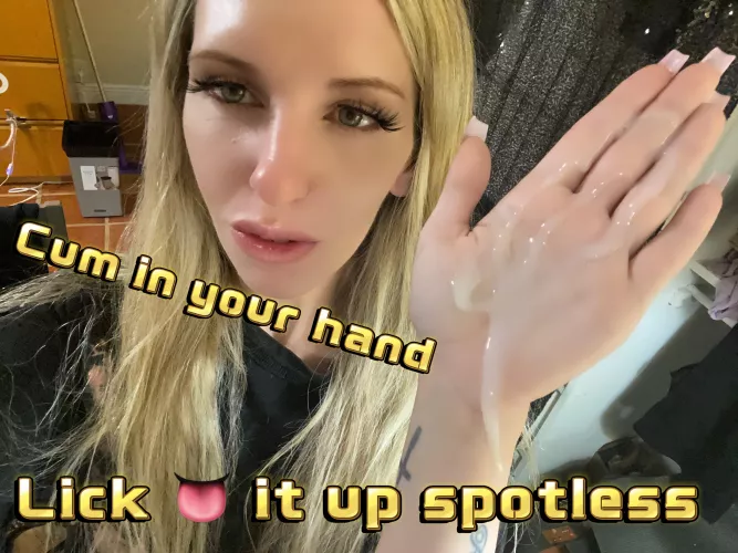 Slurp it all up now , every last yummy 😋 drop