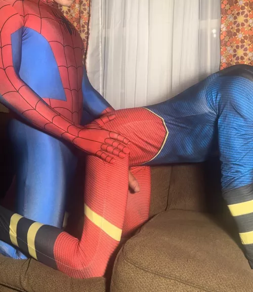 Spider-Man gave Superman a nice breeding