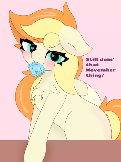 Still doin' that November challenge? (art by me)