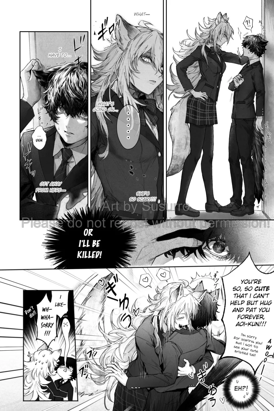 Tall and Handsome Catgirl