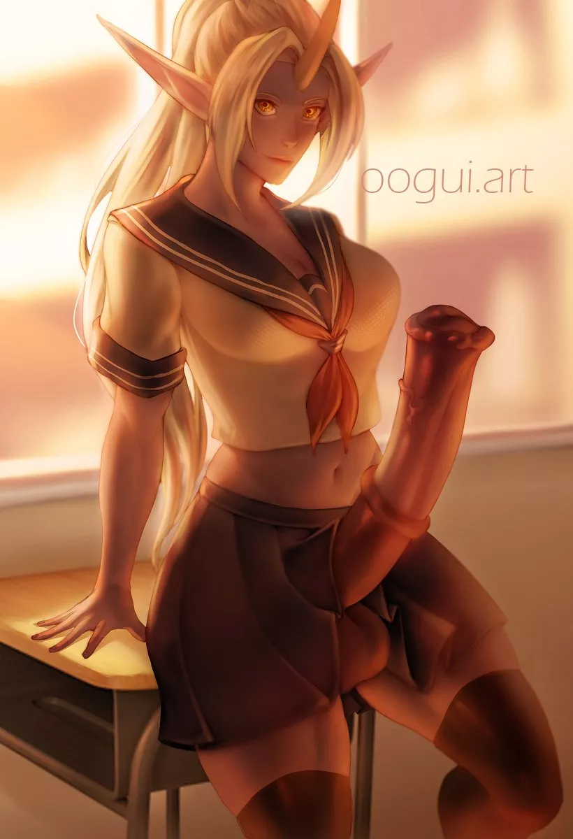 That skirt ain't doing much