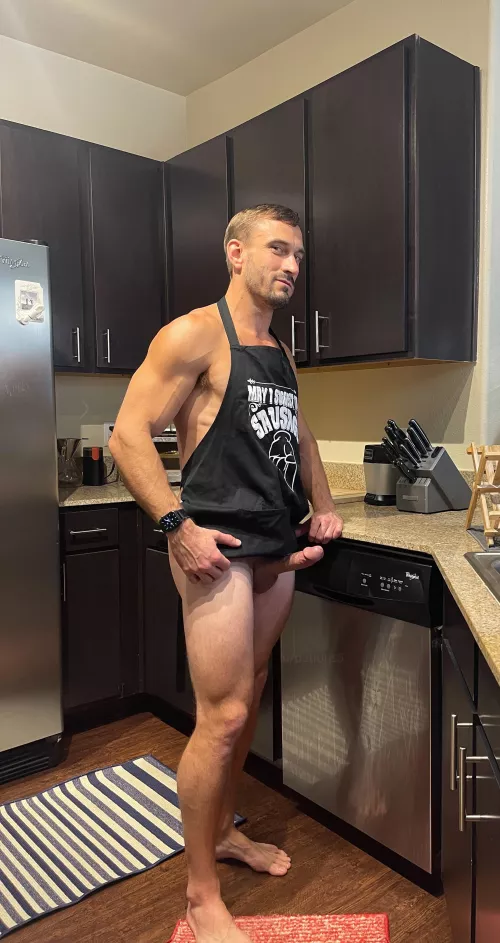 The sausage is always a good choice