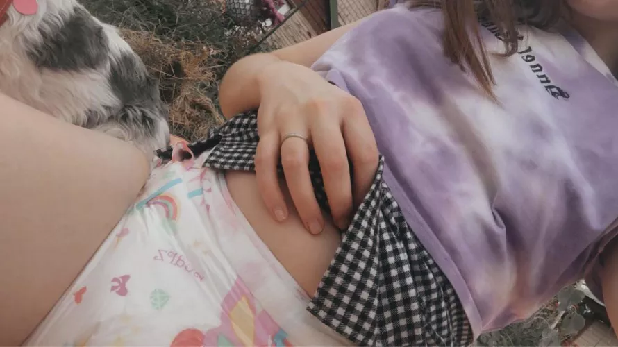 there’s nothing that makes me sadder than running out of diapers🥺 this baby needs more and a ring light for more content!