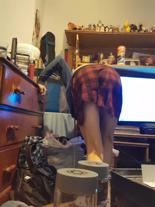 this accidental photo is quite cute! thankfully its SFW