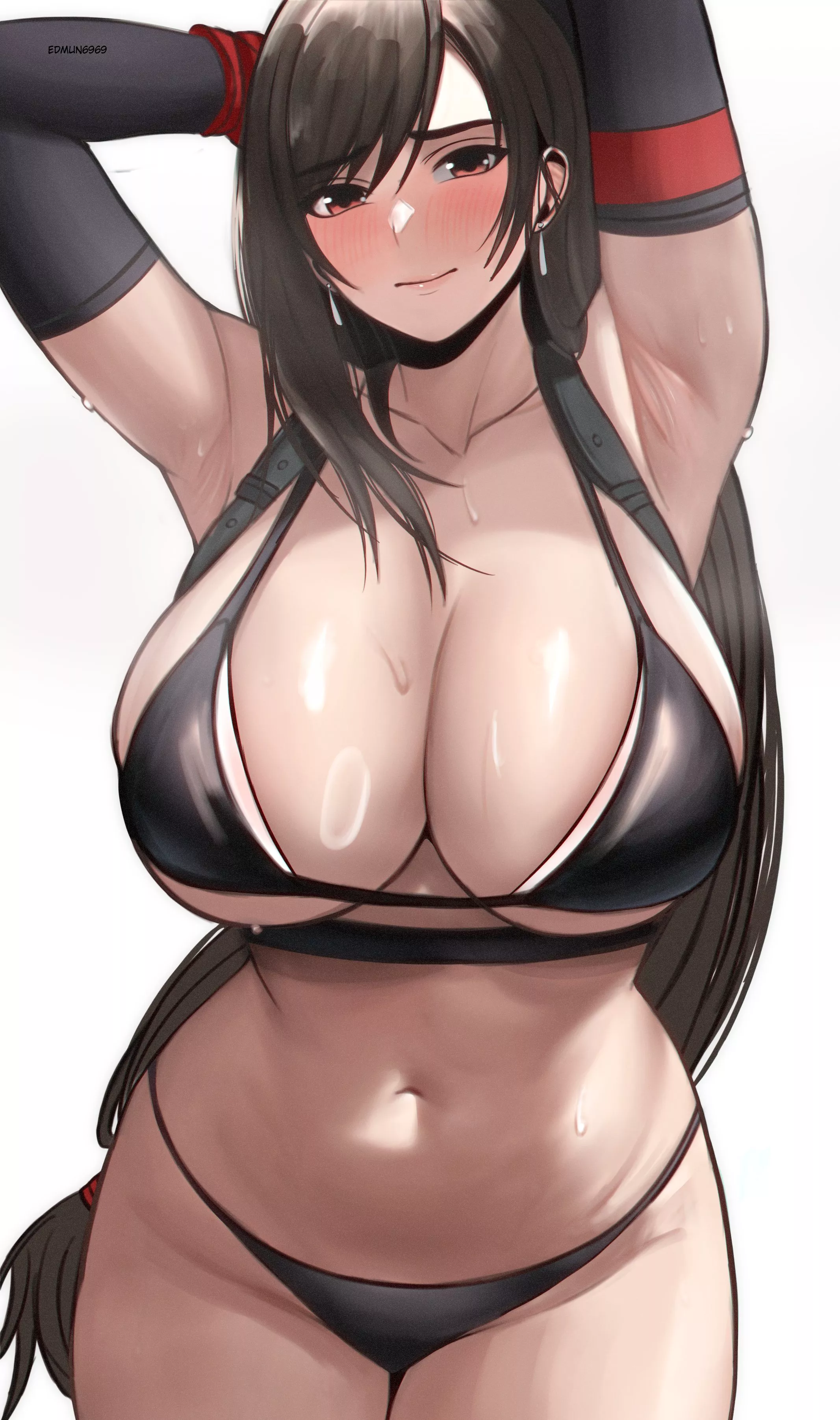 Tifa Black Bikini Blush (Edmun )