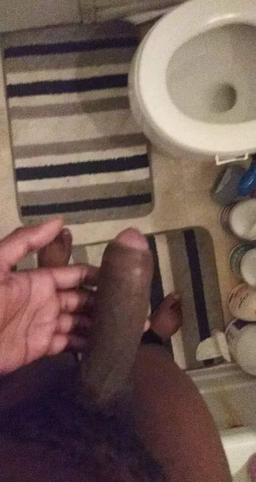 uncut bbc barely hard