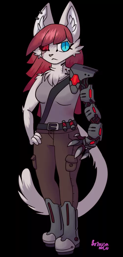 Updated a childhood character of mine!