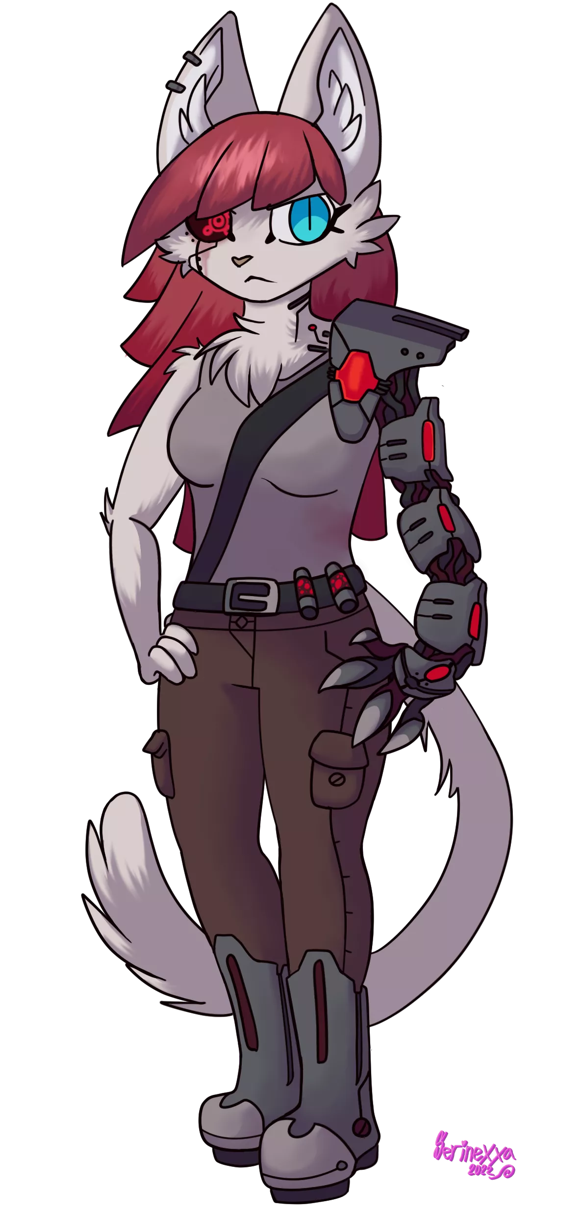 Updated a childhood character of mine!