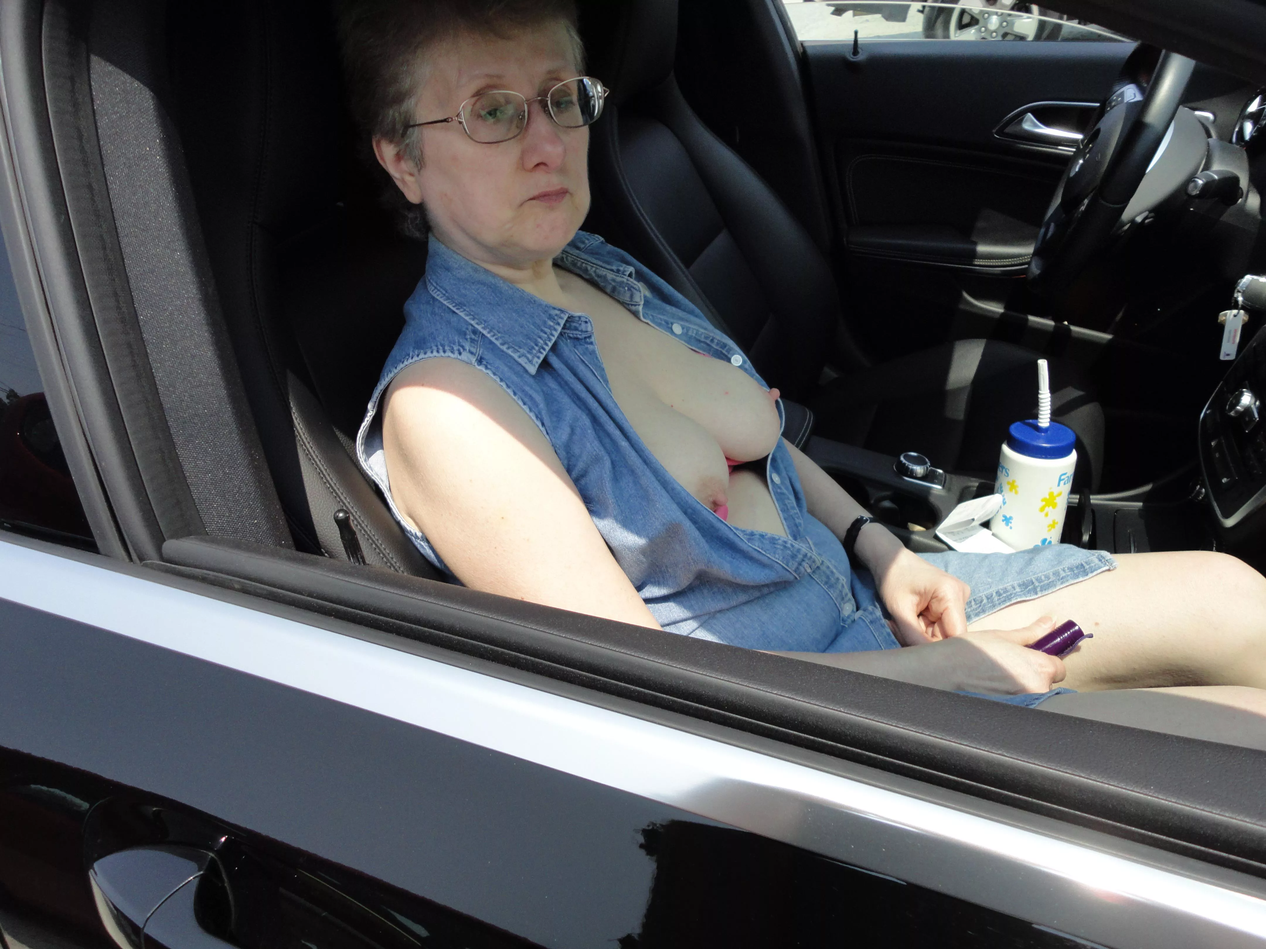 Waiting for you to walk by.