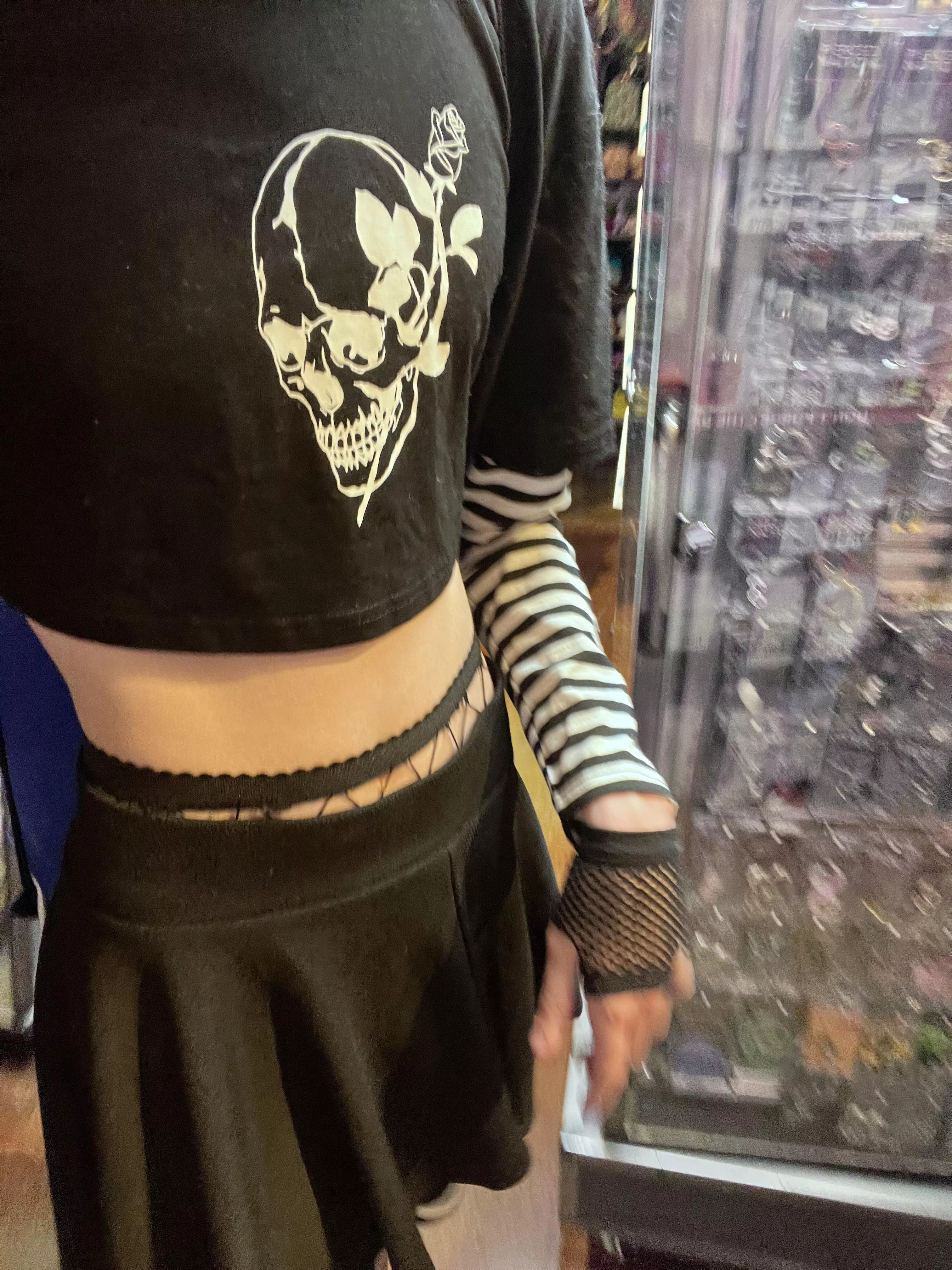 Went out to the mall like this. Nerve wracking but I’ll get used to it