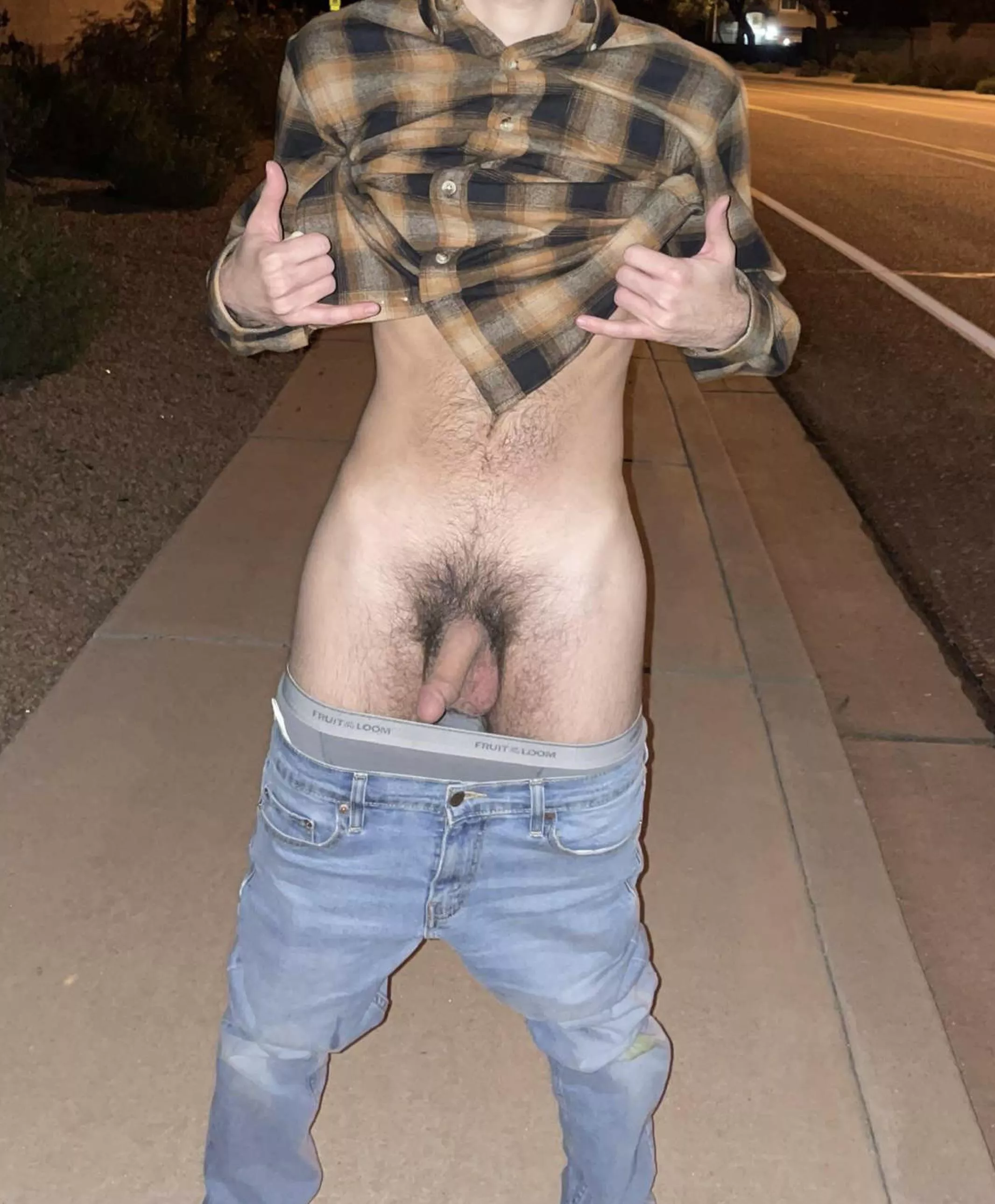 Whipped it out while drunk with my brother and he snapped a pic lmao