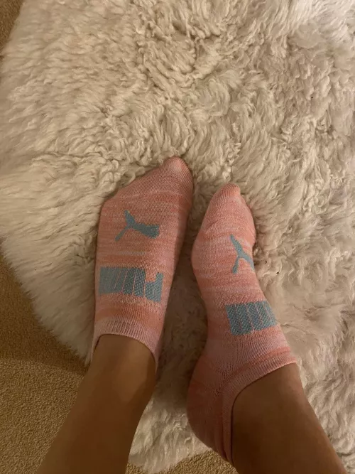 Who doesn’t love pink socks. I know I do!!