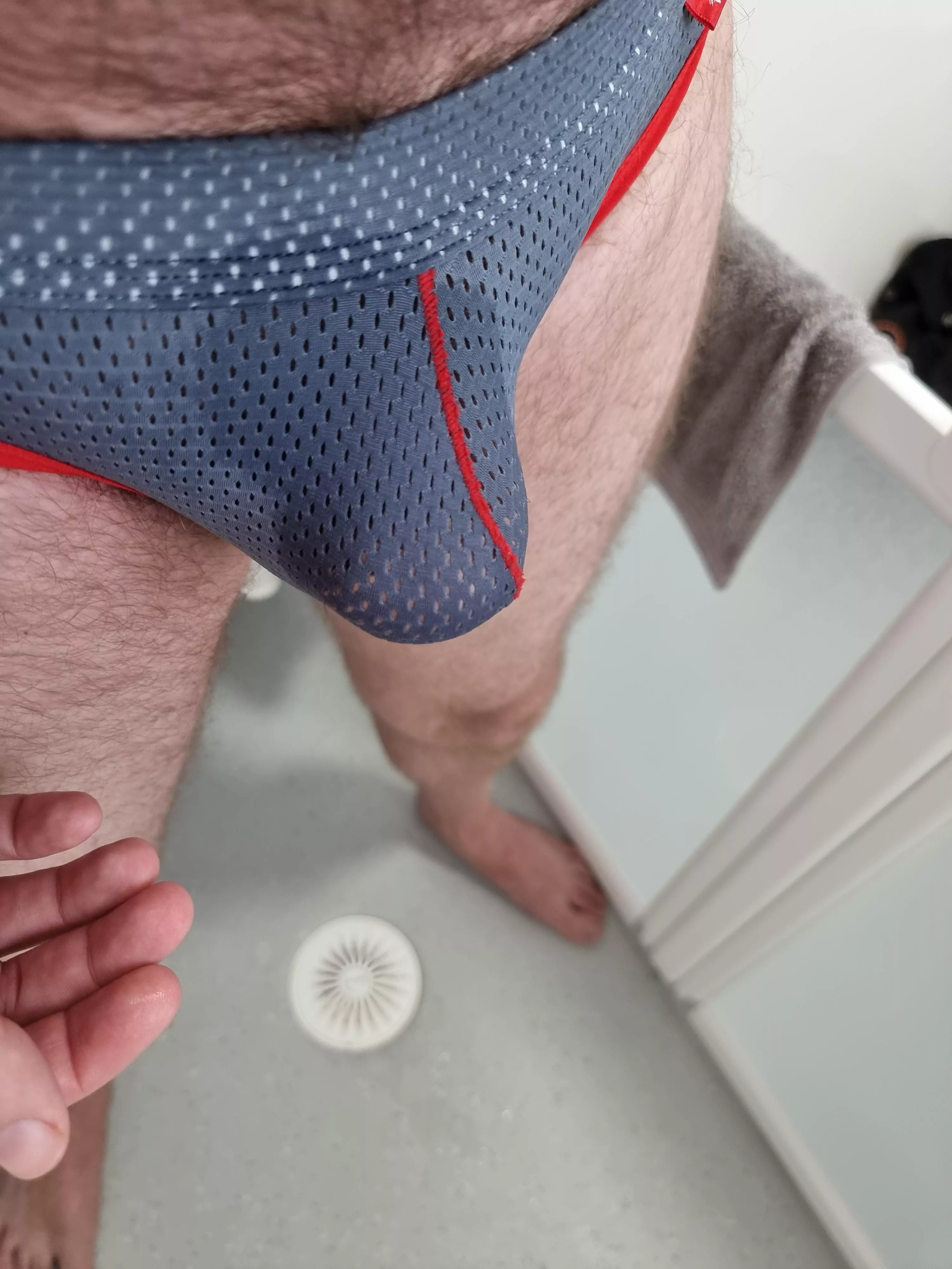 Whoops... pissed in my jockstrap