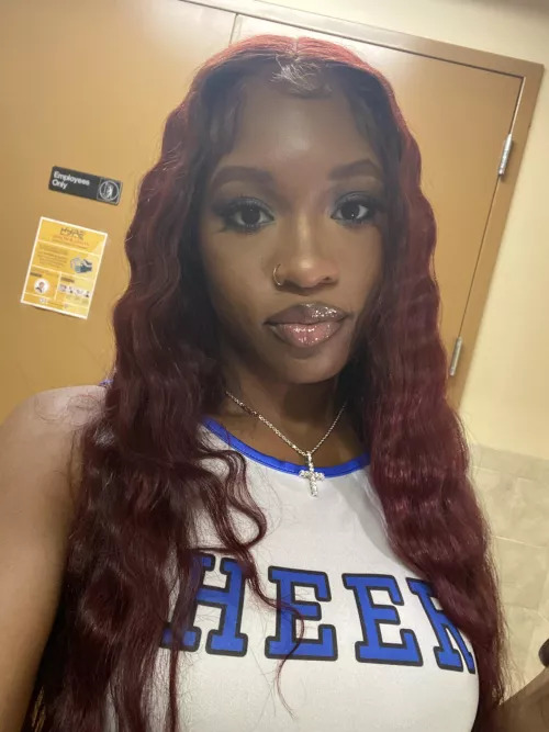 Would you come watch me cheer after church?