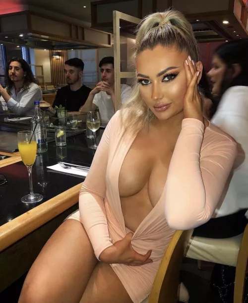 You’re on a blind day and I’m waiting for you at the bar… you staying or going?